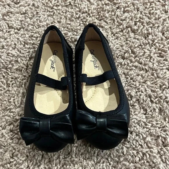 toddler girl black dress shoes Girls Krista Black-Patent